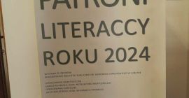 PATRONI LITERACCY ROKU 2024 - wystawa