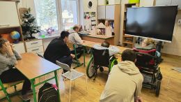 Wizyta bibliotekarki w ORW