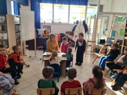 „Zimowe bajanie” – zajęcia biblioteczne w Filii nr 2