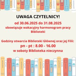 Uwaga Czytelnicy !