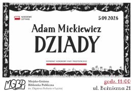 Zaproszenie na Narodowe Czytanie 2026