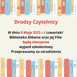 Uwaga Czytelnicy !