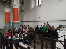 „Chleby obecności” w Dużej Synagodze w Łęcznej
